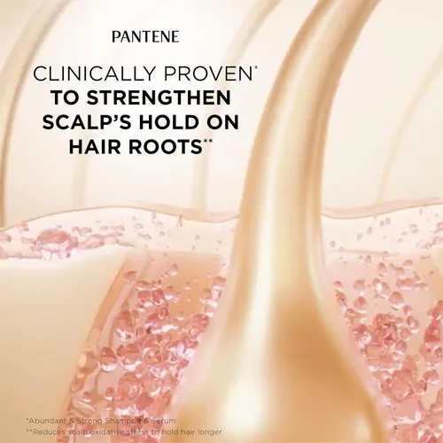 Miniatura 8 de Alix Earle Pantene Abundant & Strong - Juego de regalo de 5 piezas, el régimen incluye champú (13.5 onzas), acondicionador (8 onzas), suero