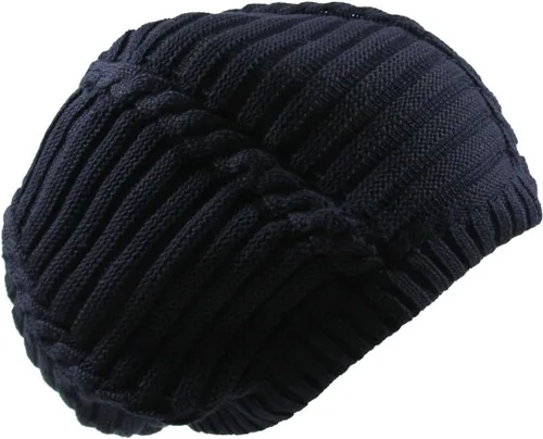 Miniatura 5 de RW Gorro de punto acanalado clásico Rasta 100% algodón