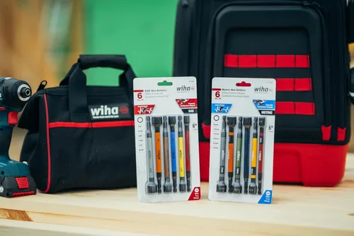 Miniatura 7 de Wiha 70487 Juego de 6 piezas de colocador de tuercas magnético con código de colores métrico