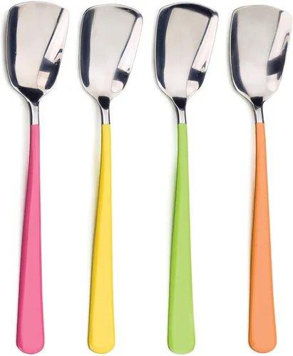 Miniatura 13 de RSVP International Colección de herramientas para helados, aptos para lavavajillas, mango grande, cucharada