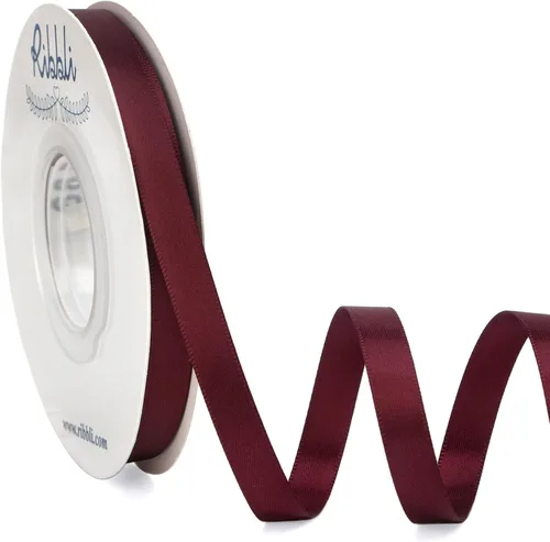 Miniatura 34 de Ribbli - Cinta de satén de doble cara dorada, 1 pulgada x 25 yardas, uso para ramo de lazos, envoltura de regalos, decoración de boda Dorado