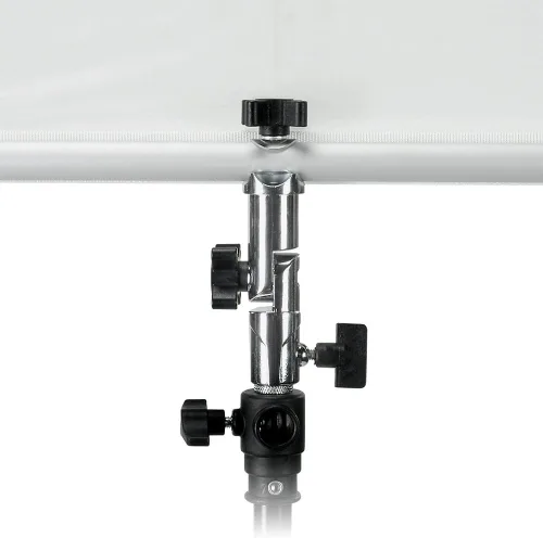 Miniatura 7 de Pro Studio Solutions - Escrim de 35.5 x 35.5 pulgadas (35.4 x 35.4 in), marco plegable de difusión y kit reflector plata/blanco con mango de pluma