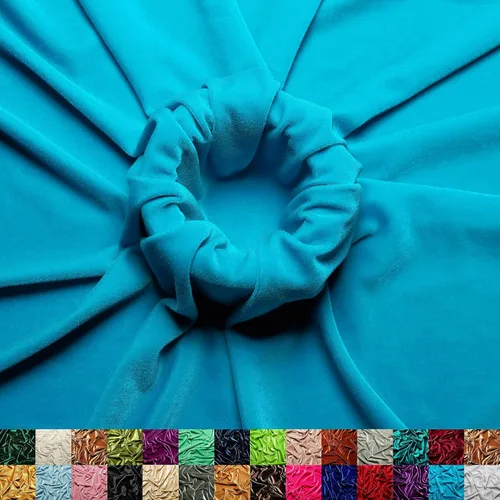Miniatura 16 de Ice Fabrics The Yard - Tela de terciopelo elástico elástico suave de 60 pulgadas de ancho para coser ropa, disfraces, manualidades, 90% poliéster