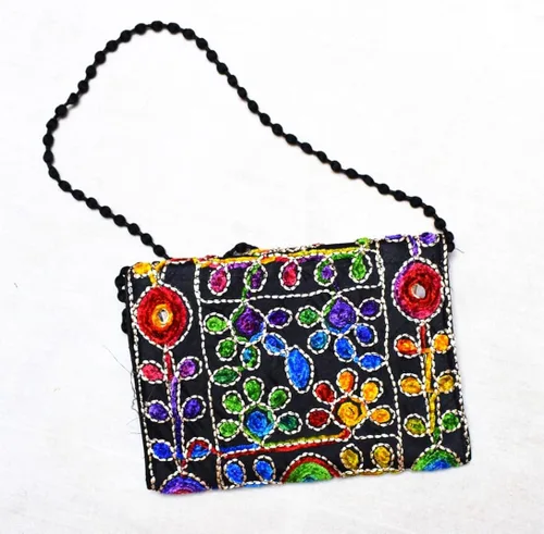 Miniatura 3 de YUSRA HANDICRAFTS - Bolsas de mano elegantes para mujer, bolsas hechas a mano para niñas, bolsas de boda de noche, bolsa de mano para mujer, Multi