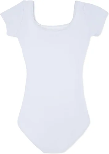 Miniatura 4 de Capezio Leotardo de manga corta para niñas - Chicas Blanco
