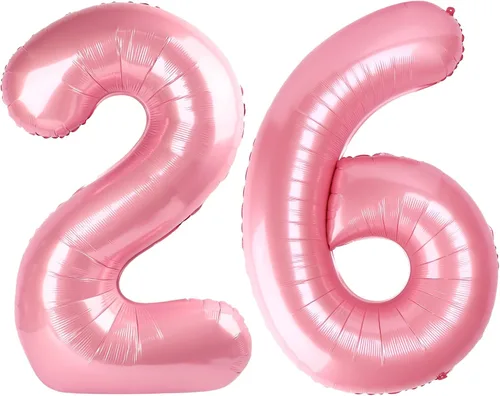 Miniatura 226 de Globos de números de 5 globos de 40 pulgadas, decoraciones de cumpleaños azules para niños y niñas, globos de números azul marino grandes