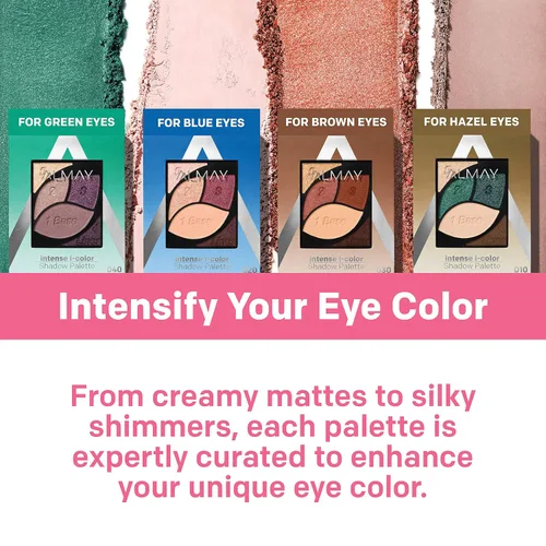 Miniatura 3 de Paleta de Sombra de Ojos Almay, Maquillaje de Ojos de Larga Duración, Imprimación Enriquecida con Vitamina E Antioxidante, Hipoalergénica, 010 Ojos