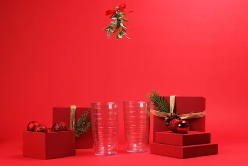 Miniatura 4 de Tervis Vaso de mesa transparente y colorido hecho en Estados Unidos de doble pared con aislamiento para viajes que mantiene las bebidas frías