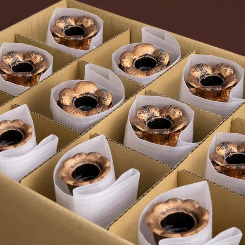 Miniatura 5 de codree 4 Kits de Embalaje de Vidrio - Divisores de Vidrio para Cajas de Mudanza - Cajas de Embalaje de Cristalería Divisores Corrugados con 48 4