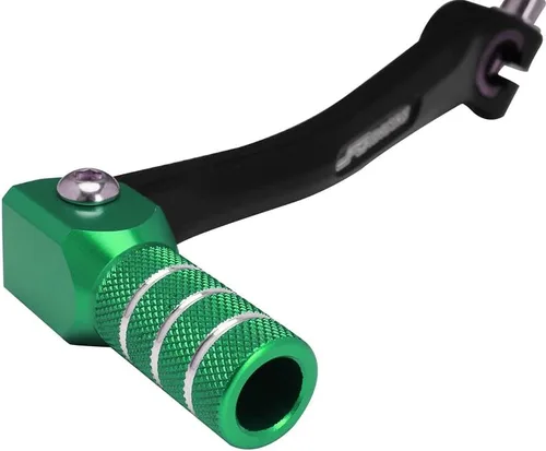 Miniatura 3 de JFG RACING Palanca de cambio plegable para motocicleta, pedal CNC universal para CRF XR RM KX KLX TTR PW SSR Apollo TAO TAO SDG 50cc - 125cc Dirt