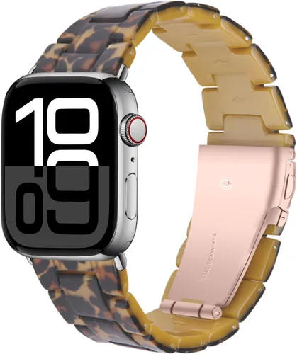 Miniatura 25 de Miimall Women Resin Bands for Apple Watch Series 10 9 8 7 6 5 4 3 2 1 Ultra SE Colorful Dressy Cute Classy Lightweight Comfort 38mm 40mm 41mm 42mm