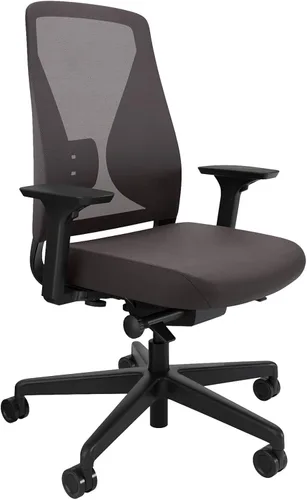 Vari Tempur-Pedic Silla de oficina ergonómica – Silla de escritorio con respaldo de malla con soporte lumbar ajustable, reclinable, profundidad del