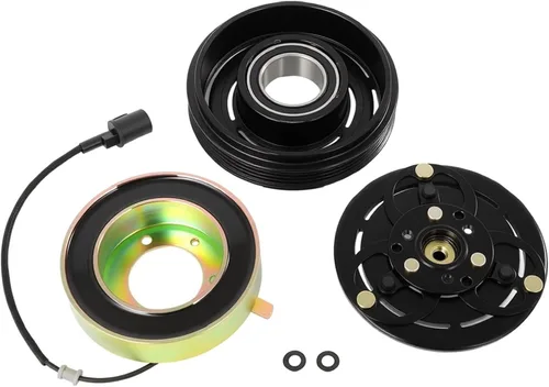 Miniatura 39 de cciyu Embrague del compresor de aire acondicionado 1993-1997 para Ford E-350 Econoline 7.3L 1993-1997 para Ford E-350 Econoline Club Wagon 7.3L