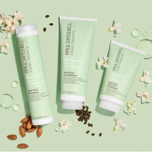 Miniatura 6 de Paul Mitchell Clean Beauty Anti-Frizz Shampoo, Smoothes Hair, Calms Frizz, For Textured, Frizz-Prone Hair