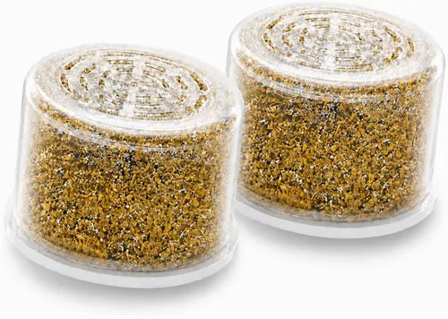 Filtro de repuesto de agua para cabezal de ducha filtrado, compatible con cabezal de ducha filtrado CANOPY para eliminar el cloro y sustancias