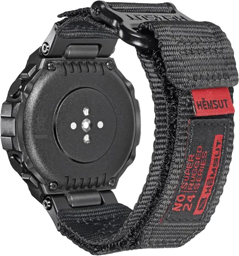 Miniatura 8 de SMITHA Correas de reloj compatibles con Amazfit T-Rex, T-Rex PRO, T-Rex 2, T-Rex 3 o T-Rex 3 PRO (1.890 in)/(1.732 in), T-Rex Ultra 1/2, correa Gris