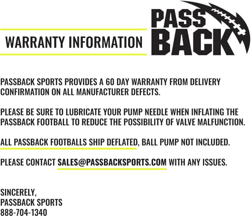 Miniatura 3 de Fútbol Americano Passback
