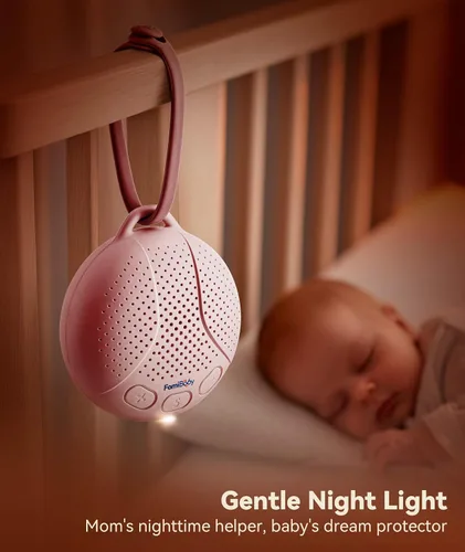 Miniatura 5 de Máquina de sonido para bebés y niños - Chupete de sueño para bebés Máquina portátil de ruido blanco con luz nocturna para guardería 16 sonidos