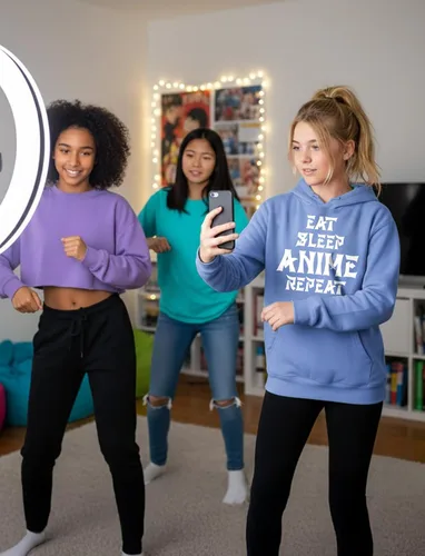 Miniatura 2 de Tstars Divertida sudadera con capucha Otaku para adolescentes y mujeres, sudadera con meme de anime japonés, regalo para fanáticos del manga