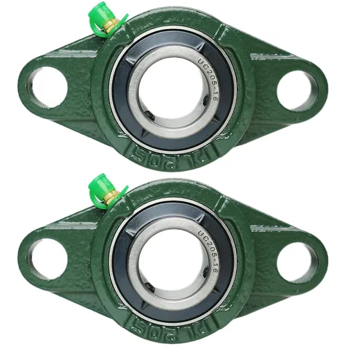 Miniatura 8 de Paquete de 2 rodamientos de bloque de almohada UCFL204-12, unidad de rodamiento de bolas de montaje en brida, orificio de 3/4 pulgadas, brida de 2