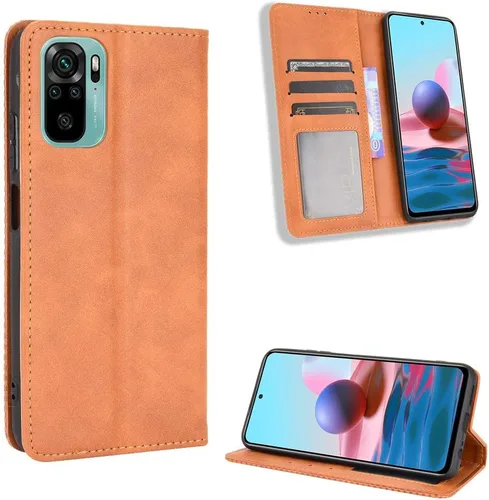 Miniatura 32 de Funda para Xiaomi Poco M5S Funda de cuero, Funda para Xiaomi Redmi Note 10S, Funda para Xiaomi Redmi Note 10 4G M2101K7AG M2101K7AI M2101K7BG Funda