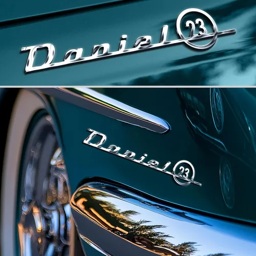 Miniatura 7 de Emblema de coche personalizado para amantes de los coches, regalos personalizados para vehículos, señal de carrera, letras para camiones, emblemas