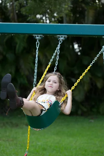 Miniatura 4 de New Bounce Asiento de columpio - Juego de columpios para exteriores, con cadena resistente a prueba de óxido recubierta de plástico grueso