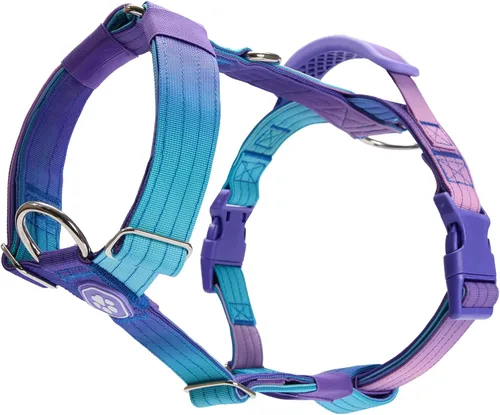 Spark Paws Arnés para perro sin tirones con asa para perros grandes, arnés resistente para razas grandes y fuertes, ajustable, diseño halter