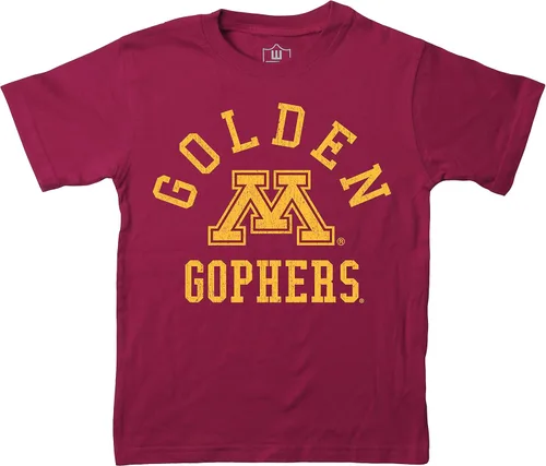 Miniatura 37 de Wes and Willy Camiseta de algodón orgánico de manga corta para niños de la NCAA rutgers scarlet knights rojo