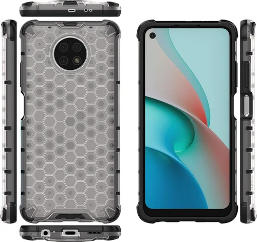 Miniatura 124 de Funda para Xiaomi Poco M5s 4G, Funda para Redmi Note 10 4G / Note 10S 4G / Note 11 SE (India) Case Case 2 en 1 Funda para teléfono Blanco