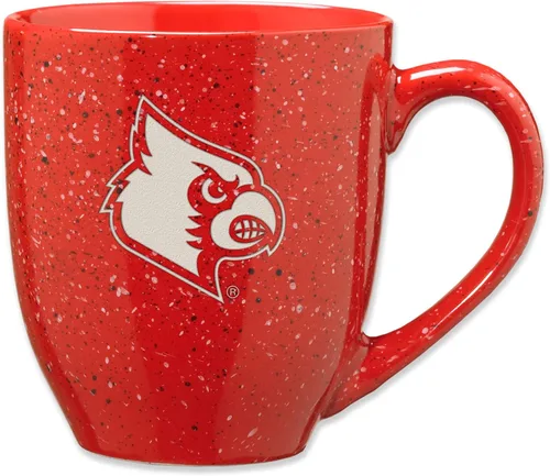 Miniatura 164 de Rico Industries NCAA Virginia Tech Hokies Maroon - Taza de café de cerámica grabada con láser, color del equipo, 16 onzas