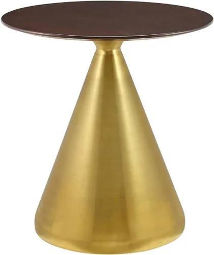 Miniatura 11 de Modway Tupelo - Mesa de comedor cuadrada de 28 pulgadas, color dorado y blanco