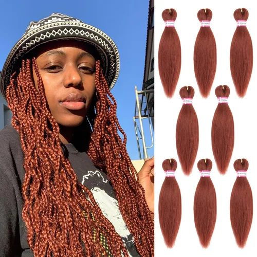 Miniatura 81 de Extensiones de cabello para trenzar preestiradas, color negro, 12 pulgadas, 8 paquetes de cabello natural para trenzar, fácil trenza, ajuste de agua