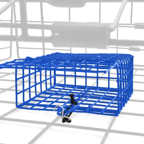 Miniatura 6 de Jaulas de Señuelo para Cangrejos con Recubrimiento de Vinilo para Trampa de Cangrejos de Alta Resistencia, Caja de Jaula 6"x6"x3