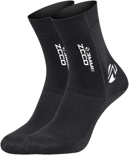 Miniatura 8 de Skyone Calcetines de neopreno para buceo, calcetines de buceo, botines de aleta para hombres y mujeres, calcetines de surf de 0.118 pulgadas