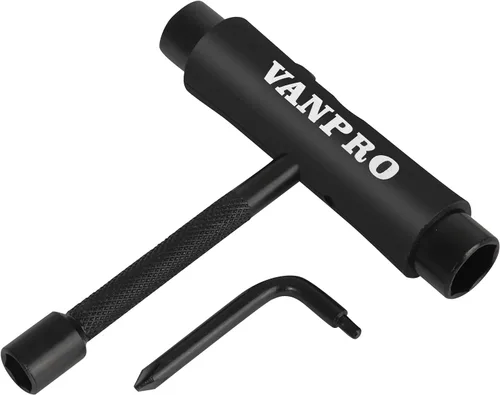 Miniatura 10 de Vanpro Herramienta de patinaje todo en uno. Se utiliza para la instalación y mantenimiento de varias patinetas y patines, etc.