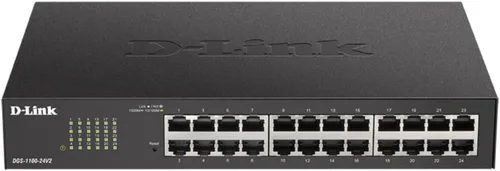 Miniatura 7 de D-Link Conmutador Ethernet gestionado inteligente Gigabit de 5 puertos, L2, VLAN, QoS, IGMP Snooping, LAG, interfaz de usuario web, metal resistente