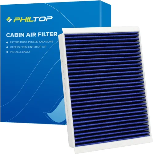 Miniatura 7 de PHILTOP Filtro de aire de cabina, reemplazo para CF10285 CP285 4Runner Camry Corolla Tundra Highlander Avalon Prius Sequoia IS250 RX350, Filtro