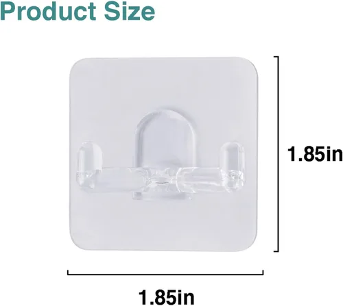 Miniatura 2 de Steon Soporte para maquinilla de afeitar para ducha, soporte adhesivo para afeitadora de ducha, extraíble y reutilizable, impermeable, ganchos