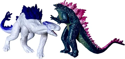 Miniatura 5 de TwCare Juego de 6 figuras de acción de Monster x Kong: The New Empire, Dinosaurio Dragón, Juguetes de Dragón, B.E.A.S.T. Guante Shimo Frost Bite