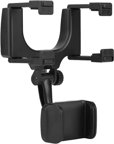 Miniatura 8 de Fydun Soporte universal para teléfono con espejo retrovisor para coche, soporte para teléfono inteligente