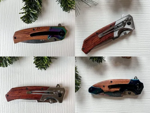 Miniatura 9 de Navaja de bolsillo de regalo para hombres y él, personalizada grabada, idea de amor para papá, novio, padrinos de boda, esposo, hijo, día del padre