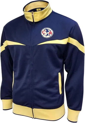 Miniatura 2 de Icon Sports Chaqueta deportiva de fútbol con licencia oficial de Club America, unisex para adultos