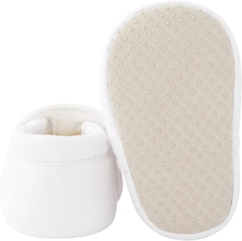 Miniatura 3 de pureborn Botines de forro polar unisex para bebé niño niña, zapatos cálidos para bebés