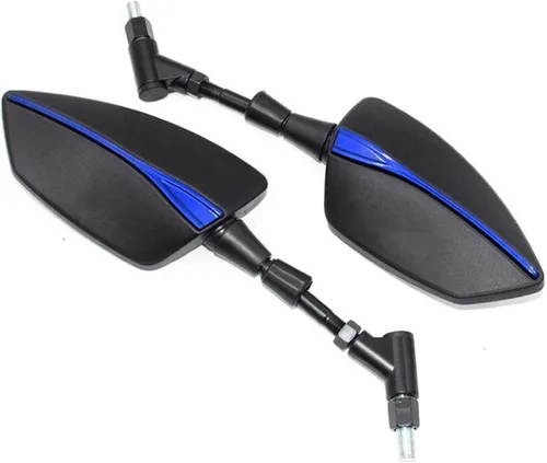 Miniatura 11 de Para Piaggio MP3 250 300 500 HPE Espejo retrovisor lateral de motocicleta (color negro)