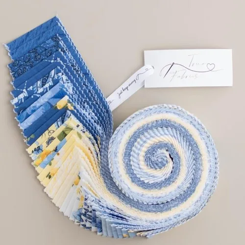 Miniatura 8 de True Fabrics Jelly Roll En Rouge - Tela precortada (tiras de 2.5 pulgadas)