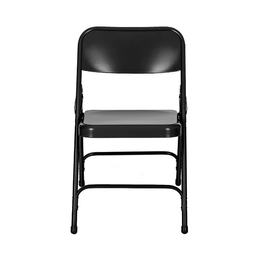 Miniatura 4 de OEF Furnishings Serie OEF200 Sillas Plegables de Acero para Trabajo Pesado, Sillas de Metal de Grado Comercial con Refuerzos Dobles, Capacidad