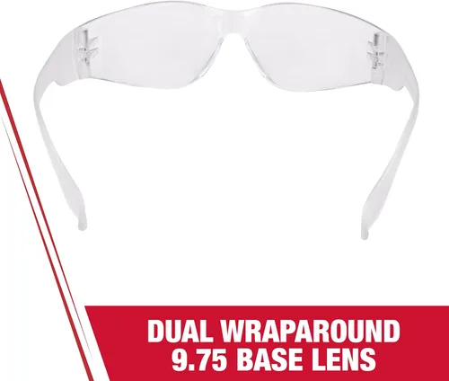 Miniatura 4 de Lentes de seguridad transparentes y envolventes Radians, resistentes a los arañazos, de talla única