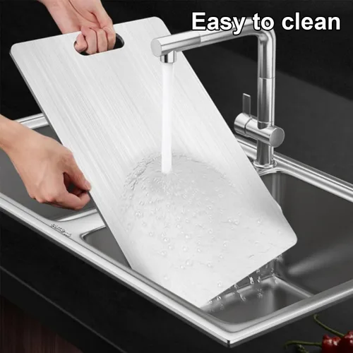 Miniatura 3 de Tabla de cortar de titanio Katuchef, 2026 Nueva 100% Pura Tabla de cortar de titanio para cocina, Titan Cut Pro No tóxico Tablas de cortar duraderas