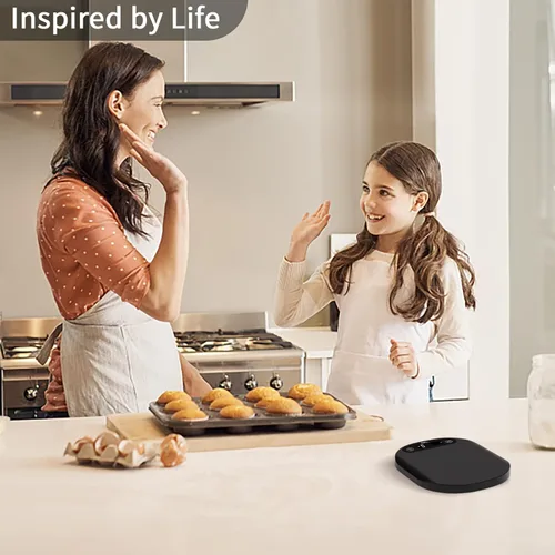 Miniatura 6 de Vitafit - Báscula digital para alimentos de 15 kg/33 lb de alta precisión de 0.1 oz/1 g, nuestra propia báscula de cocina de fábrica profesional
